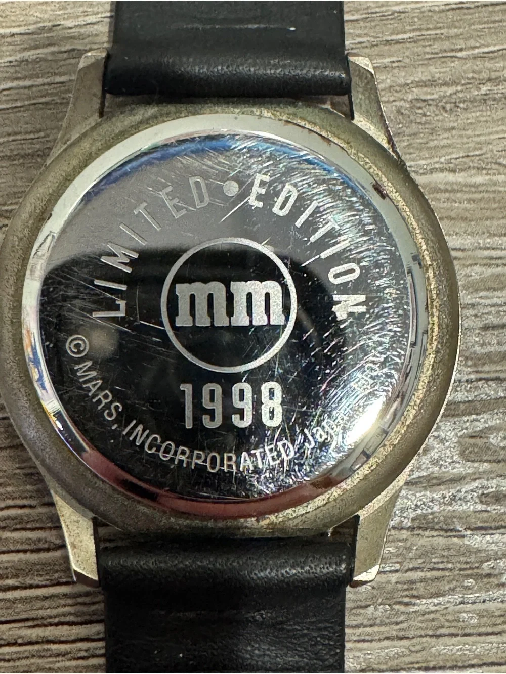 M&M's 1998 Official Candy of the Millennium Limited Edition Watch